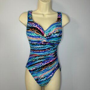 Miraclesuit Multi Layered Escape One Piece Swimsuit
